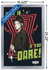 Beetlejuice Beetlejuice - Come In If You Dare Wall Poster, 14.725" x 22.375" Framed