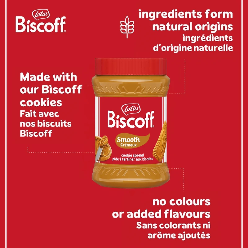 Pâte à tartiner crémeuse Lotus Biscoff 400g