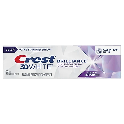 Crest 3D White Brilliance Vibrant Peppermint Toothpaste