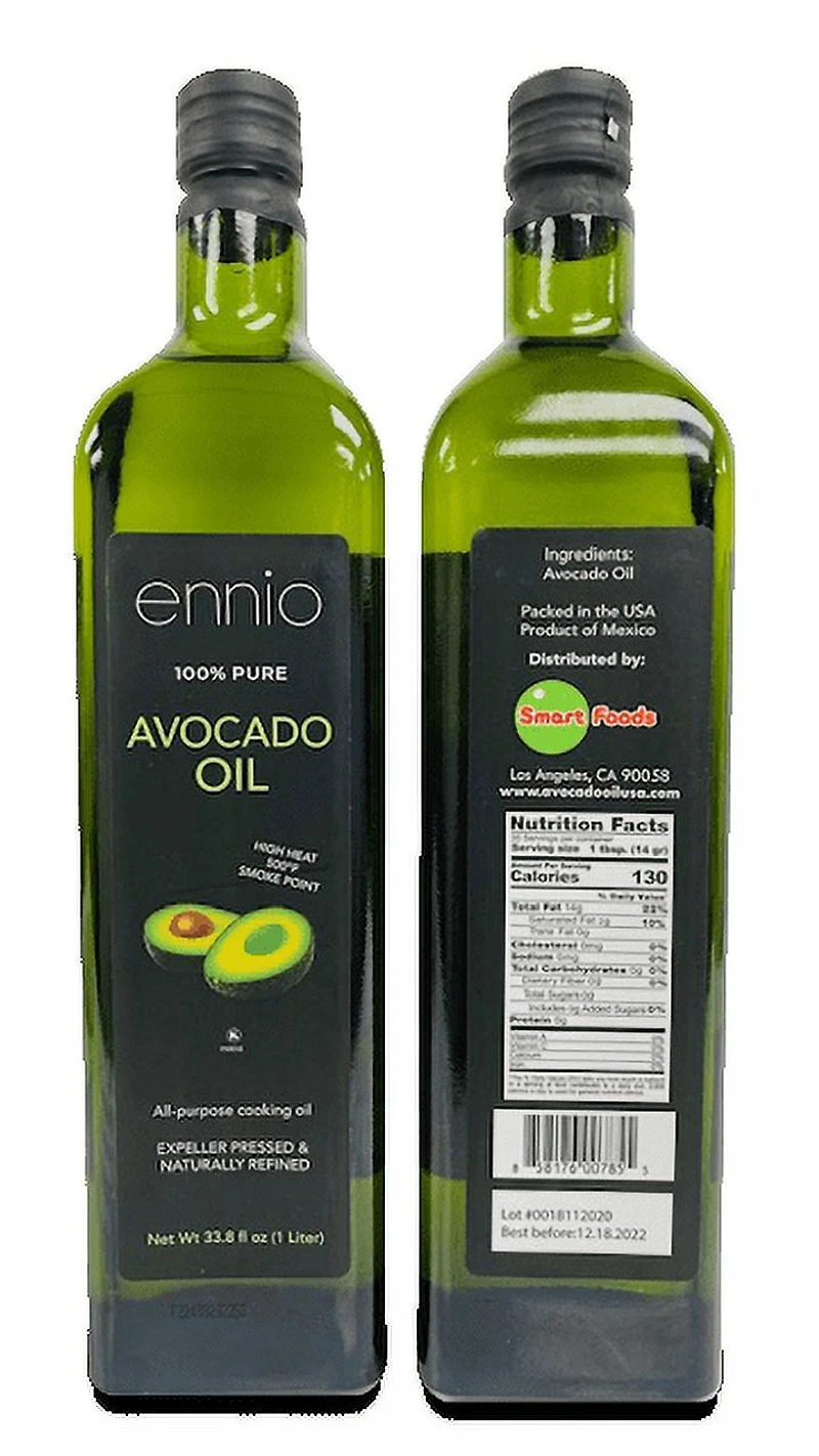 Ennio 100% Pure Avocado Oil, 1L