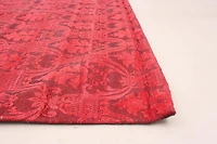 ECARPETGALLERY 4'9" x 6'9" Transitional Collage Handmade Area Rug for Living Room