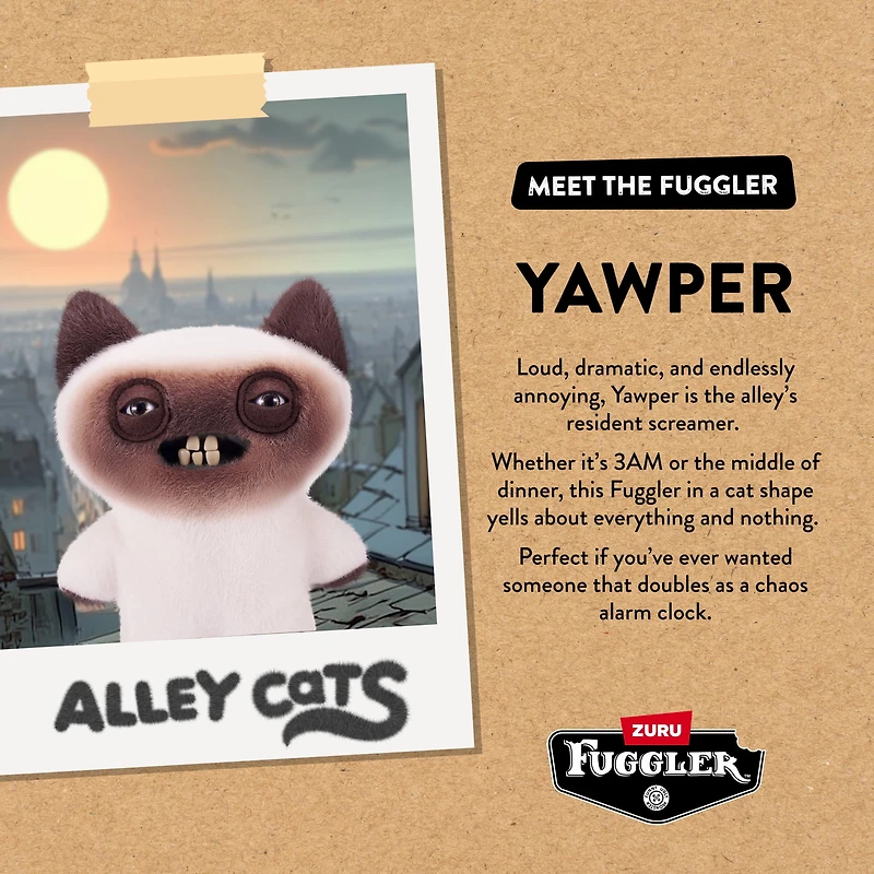 Fuggler Alley Cats 9-inch (Yawper) de ZURU