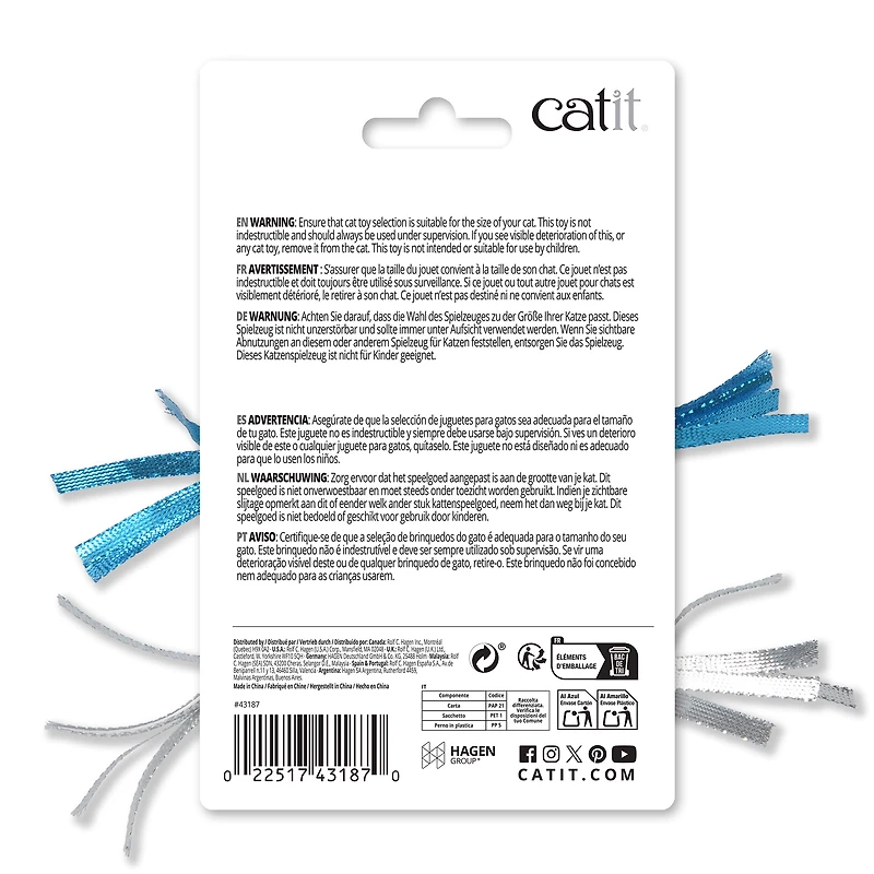 Catit Candy with Bell Cat Toy, 2pk