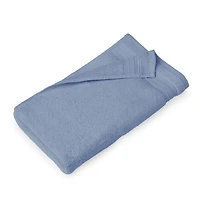 hometrends Solid 100% Cotton Bath Sheet, 1 Piece, 550 GSM, Highly Absorbent & Soft Bathsheet, Light Navy Blue