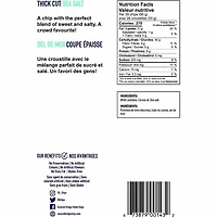 Covered Bridge - ECL Thick Cut Sea Salt, 142g