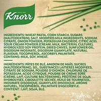 Plat d'Accompagnement de Pâtes Knorr Sidekicks Crème Sûre et Ciboulette