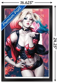 DC Comics - Harley Quinn - Kiss Wall Poster, 14.725" x 22.375"