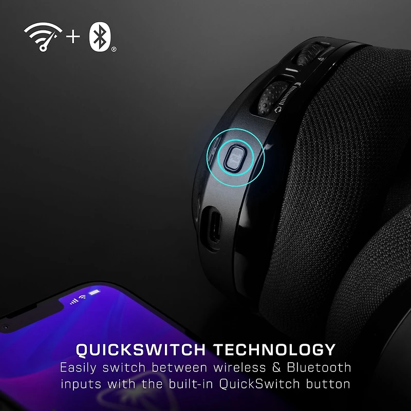 Turtle Beach® Stealth™ 600 – Noir pour Xbox Series X|S, Xbox One, PC, PS5™, PS4™ et autres appareils mobiles équipés du Bluetooth®,
