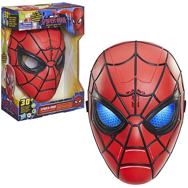 Marvel Studios Spider-Man: Brand New Day Masque blagueur lumineux - Version anglaise