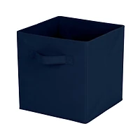 Mainstays Storage Cube Basket Box, Foldable, Home Organization, Main Materials Are Non Worn Fabric and Paper Card, Perfect for Nursery, Playroom Etc.