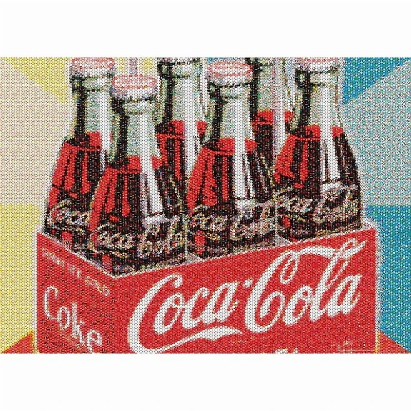 Masterpieces Puzzle Company Coca-Cola - Photomosaic Bottles casse-tête de 1000 pièces