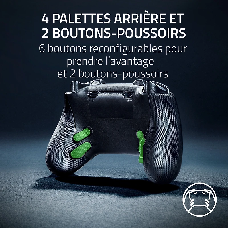 Razer Wolverine V3 Pro, Manette esports sans fil pour Xbox et PC