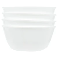 Corelle Winter Frost White 12 oz Glass Rice Bowl (Set of 4)