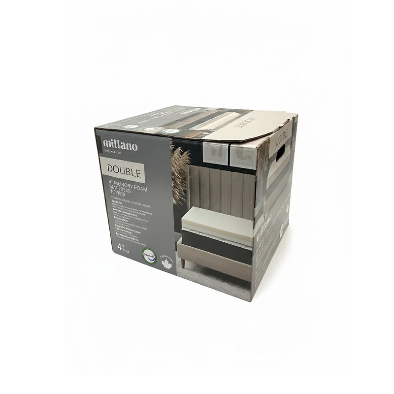 Millano Memory Foam Topper-Double