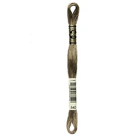 DMC 6-Strand Cotton Embroidery Floss, 8 m (8.7 yd), Brown