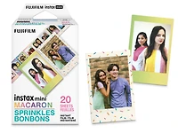 Ensemble de films instantanés «Macaron/Bonbons» Fujifilm Instant mini