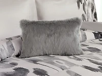 Faux Suede Ikat Comforter Set