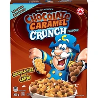 Capitaine Crounche Chocolat et Caramel Céréales Cruncy Flakes