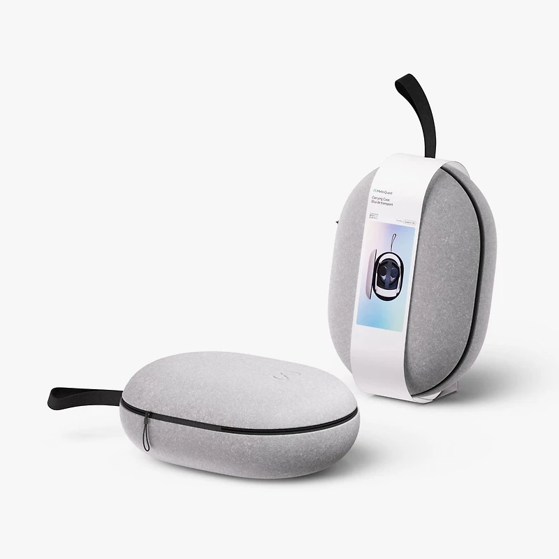 Étui de transport Meta Quest — Compatible avec Meta Quest 3/3S — Protection et esthétique premium — Pour le casque Quest 3/3S, les manettes Touch Plus, la sangle de maintien, les sangles actives, le c