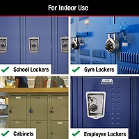 Cadenas à combinaison à 3 chiffres 1500T de Master Lock Canada - paq. de 2