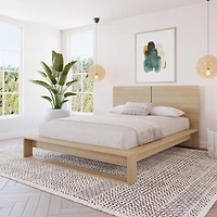Audrey Queen Size with Headboard and Slatted Bedframe