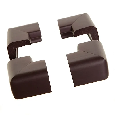 Dreambaby® Classic Foam Corner Protectors - Brown - 4pk
