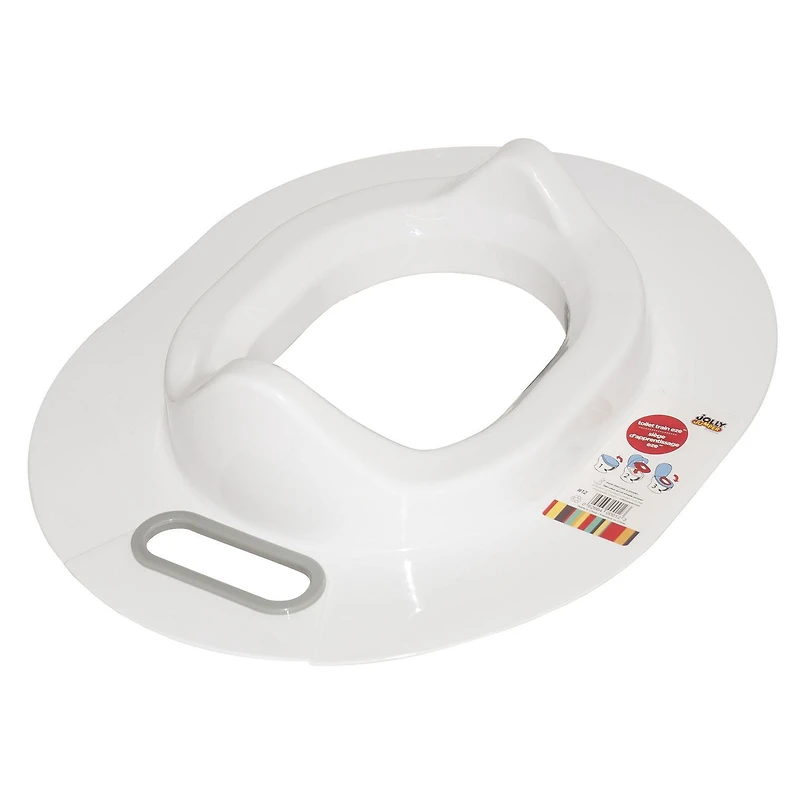 Jolly Jumper Toilet Train Eze | Toddler Potty Training Seat with Built-In Splash Guard | Lightweight, Portable & Fits Most Adult Toilets