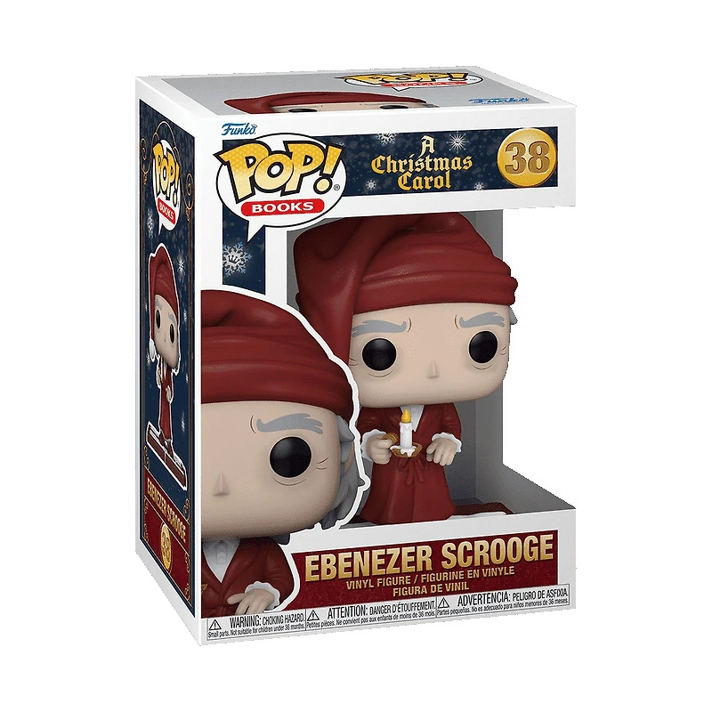 Funko Pop! Books: A Christmas Carol - Ebenezer Scrooge figurine en vinyle
