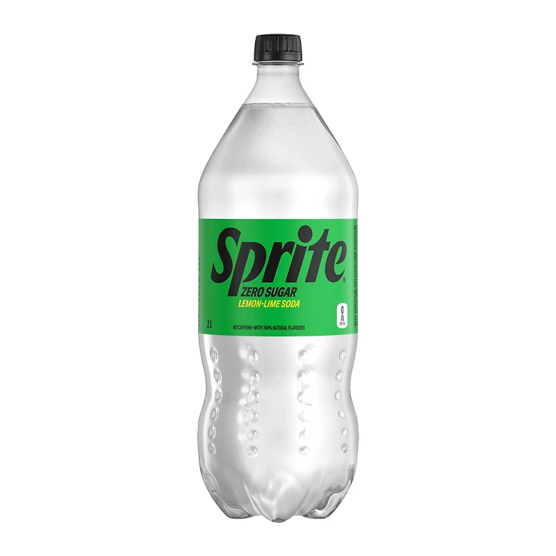 Sprite Zéro Bouteille, 2 Liters