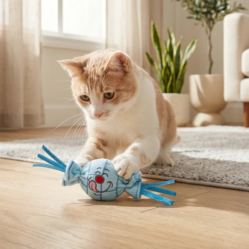 Catit Candy with Bell Cat Toy, 2pk