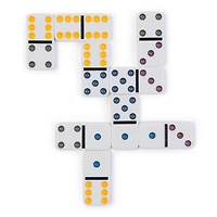 Spin Master Games, Cardinal Classics, Double Six Dominoes Set in Storage Tin, for Families and Kids Ages 8 and up