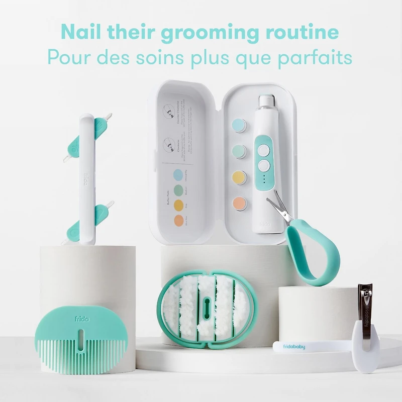 Frida Baby - Baby, Infant, Toddler - 3-in-1 Nose, Nail + Ear Picker: Baby Ear Cleaner + Baby Nose Cleaner and Nail Tool for Babies + Toddlers, Safely Clean Baby's Boogers, Ear Wax & More