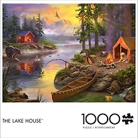 Buffalo Games - Le puzzle David Stevenson - The Lake House - en 1000 pièces