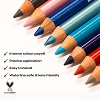 Annabelle Traceur pour les yeux végan longue tenue et couleur intense Kohl Satin