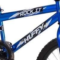 Huffy 20" Rock It Kids' Bike, Fits Riders 44"-56", Blue, Youth, Boys
