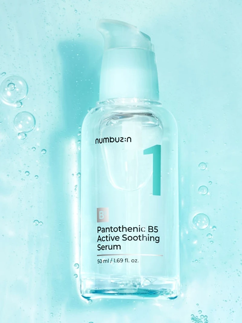 Sérum apaisant actif pantothénique B5 numbuzin n°1 50 ml