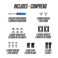 Hockey Helmet Repair Kit - 22 Tools and Pieces - Future Stars