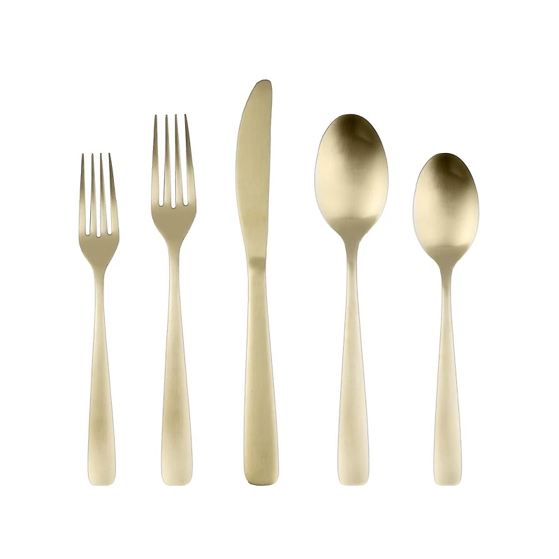 Cambridge Cranston Champagne 18/0 Stainless Steel 20 PieceFlatware Set