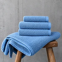 Swift Home 100% Cotton Hand Towel, Luxuriously Soft, Highly Absorbent, Quick Dry, 1 PC, Aqua