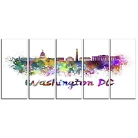 Design Art London Skyline Canvas Print