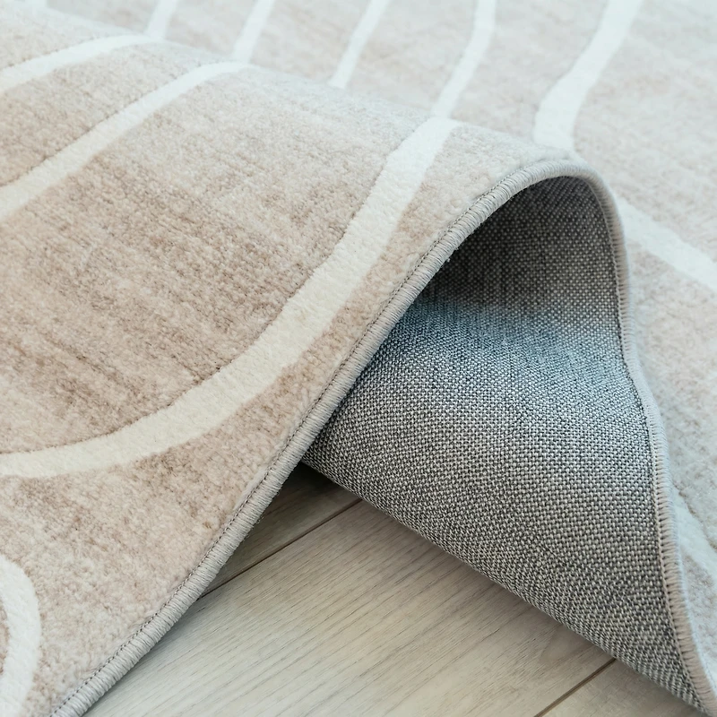 Minimalist Modern Abstract Indoor Area Rug