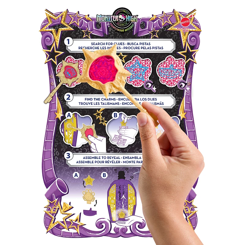 Monster High Skulltimate Secrets Hauntlywood Mysteries Doll, Clawdeen Wolf with 19+ Surprises