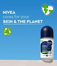NIVEA MEN Derma Comfort Sensible, antisudorifique en bille, protection 72 heures, 50 ml