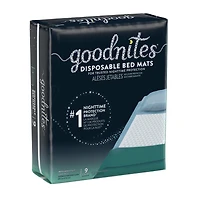 Goodnites Nighttime Disposable Bed Mats for Bedwetting