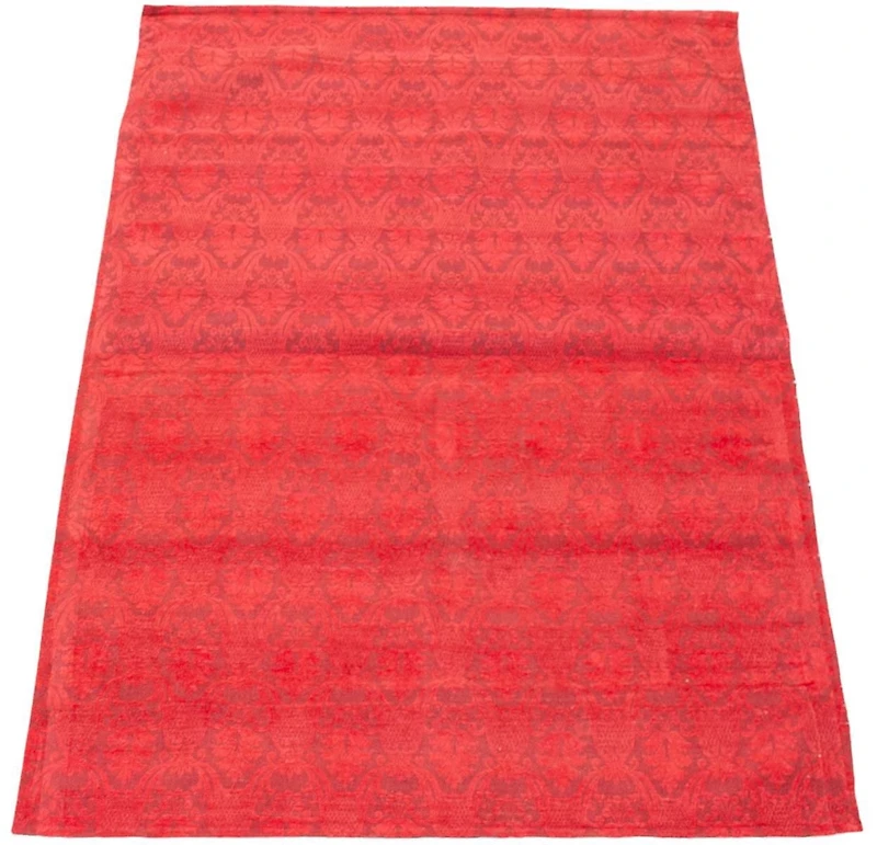 ECARPETGALLERY 4'9" x 6'9" Transitional Collage Handmade Area Rug for Living Room
