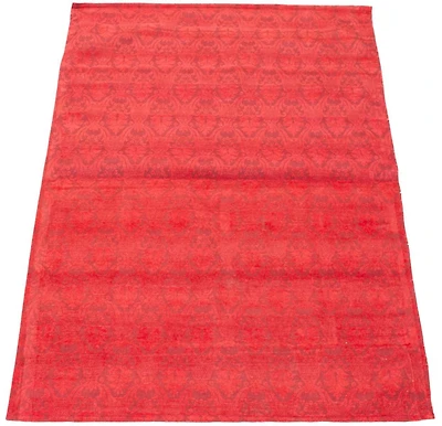 ECARPETGALLERY 4'9" x 6'9" Transitional Collage Handmade Area Rug for Living Room