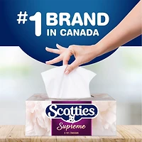 Scotties Supreme, 3-Ply Facial Tissue,18 Boxes, 81 Tissues Per Box