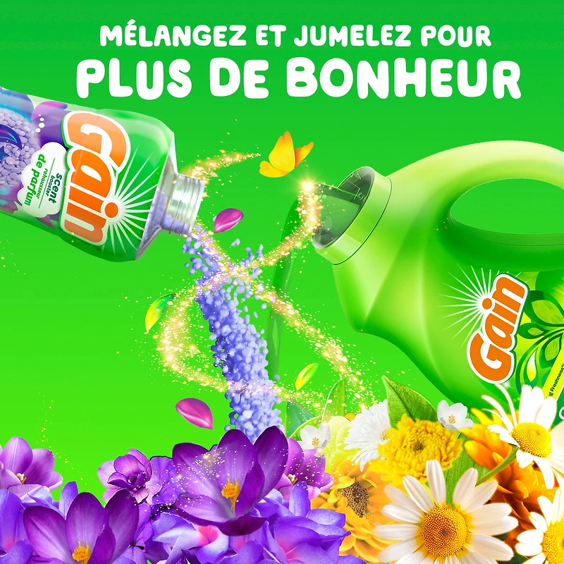 Détergent à lessive liquide Gain, parfum Original, 100 brassées, 4.25 L