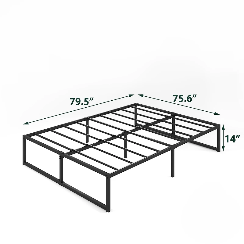 Zinus Lorelai 14 inch Metal Platform Bed Frame
