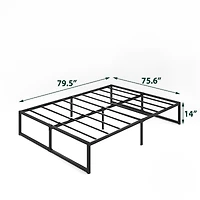 Zinus Lorelai 14 inch Metal Platform Bed Frame